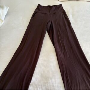 Lululemon Align High-Rise Wide Leg Pant Espresso Size 4